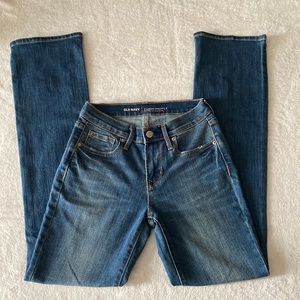 Old Navy midrise bootcut jeans (00)